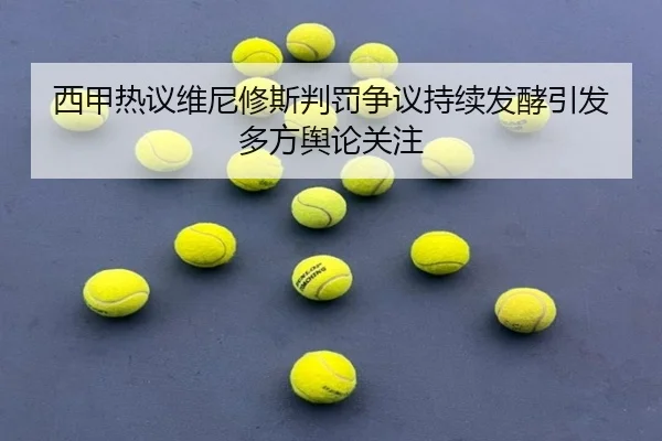 西甲热议维尼修斯判罚争议持续发酵引发多方舆论关注